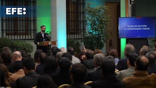 Gabriel Boric presenta el Plan de Acción de Hidrógeno Verde que busca reducir costos
