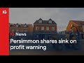 Persimmon shares sink on profit warning, housebuilders in the red 🏠