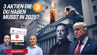 BITCOIN Weiterhin Strong-Buy? Tesla, Nvidia, MicroStrategy, Bitcoin im Check