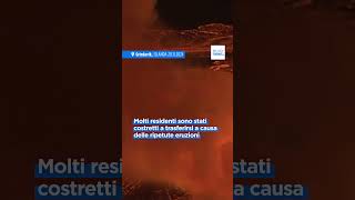 Allerta in Islanda per l&#39;eruzione di un vulcano