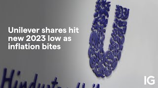 UNILEVER DR Unilever shares hit new 2023 low as inflation bites