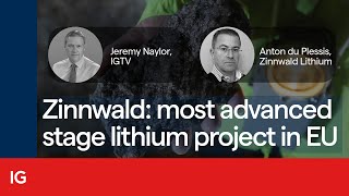 ZINNWALD LITHIUM ORD GBP0.01 Zinnwald Lithium CEO on the most advanced stage lithium project in the EU