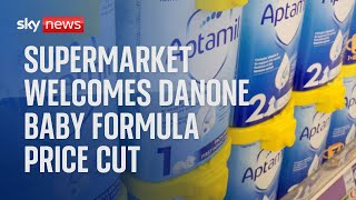 DANONE Baby formula: Iceland &#39;committed to making no money&#39; as Danone cuts price