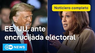 🔴 DW Noticias 4 Noviembre: Harris y Trump cierran violenta campaña electoral [Noticiero completo]