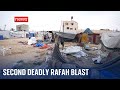 Israel denies targeting humanitarian zone in fresh deadly blasts