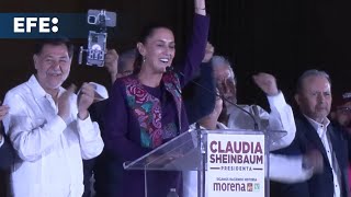 TECHO Claudia Sheinbaum rompe el techo de cristal en México tras una elección sin sorpresas