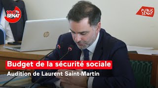 [DIRECT] Budget de la sécurité sociale : audition de Laurent Saint-Martin