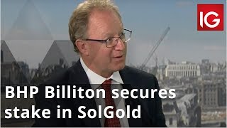 BHP GROUP LIMITED BHP Billiton secures a stake in SolGold, where now?