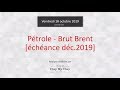 Achat Pétrole Brut Brent (décembre 2019) - Idée de trading IG 18.10.2019