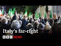 Italy’s PM says fascism is ‘consigned to history’ - not everyone is so sure | BBC News