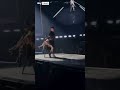 Madonna falls off chair at show