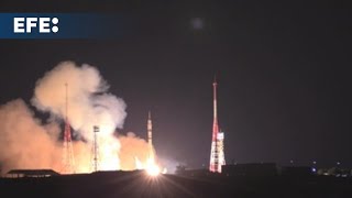 La nave Soyuz MS-26 con dos cosmonautas y un astronauta a bordo se acopla a la EEI