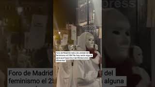 Foro de Madrid insta a la unidad del feminismo el 25N