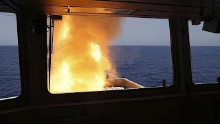 Britische Marine wehrt Huthi-Raketen auf Handelsschiffe im Roten Meer mit &quot;Sea Viper&quot; ab