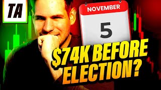 BTC $74K Before Election? OR Big Bull Trap Ahead?!