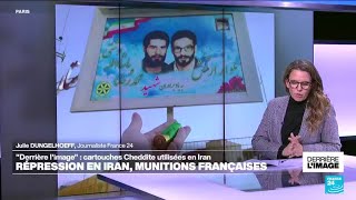 Iran : des cartouches de fabrication franco-italienne utilisées lors de la répression • FRANCE 24