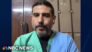 Doctor still treating patients in Gaza while being blocked from leaving