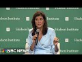 Nikki Haley says she 'will be voting for Trump' in 2024 election
