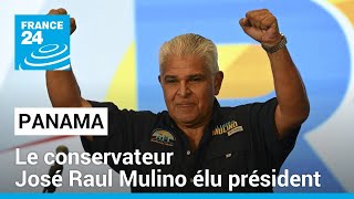 José Raul Mulino élu grâce à la popularité de Martinelli • FRANCE 24