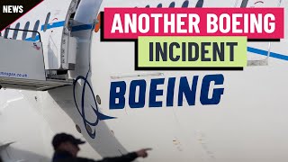 TAKE OFF Boeing under investigation after engine cover falls off during takeoff