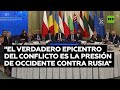Experto: "El actual conflicto no es un asunto de Rusia contra Ucrania, sino de la OTAN contra Rusia"