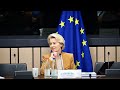 Ursula von der Leyen annuncia ricandidatura a presidente della Commissione europea