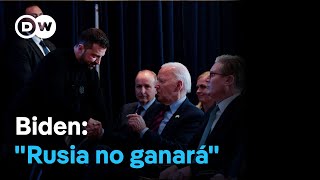 Biden y Zelenski se reúnen en Washington para acelerar la entrega de armas a Ucrania