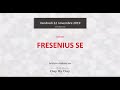FRESENIUS SE+CO.KGAA O.N. - Idée de trading : achat de FRESENIUS SE