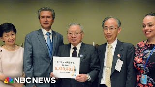 NOBEL Survivors of Hiroshima and Nagasaki bombings awarded Nobel Peace Prize