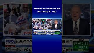 RALLY Varney: The media wants to ‘denigrate’ Trump’s packed rally #shorts