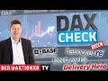 DAX-Check LIVE: BASF, Cancom, Continental, Delivery Hero, Encavis, Hannover Rück, Hypoport, MTU & Co