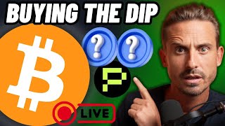 BITCOIN BITCOIN DROPS, LIVE TRADING! (Altcoin picks)