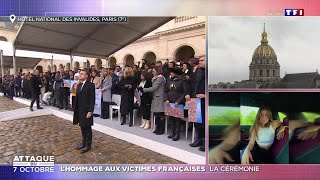 TF1 🔴 Attaque du 7 octobre : suivez en direct sur TF1 et LCI l&#39;hommage aux victimes françaises ⤵️