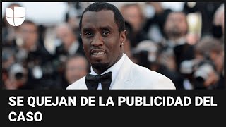 Abogados de Sean &#39;Diddy&#39; Combs piden una orden para que testigos guarden silencio antes del juicio