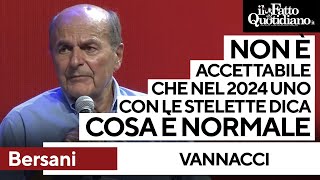 LA SIA Bersani-Vannacci: &quot;Inaccettabile che nel 2024 ci sia uno con le stellette che dice cosa è normale&quot;