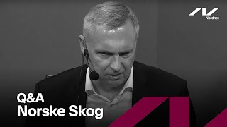 NORSKE SKOG ASA [CBOE] Q&A med Norske Skog