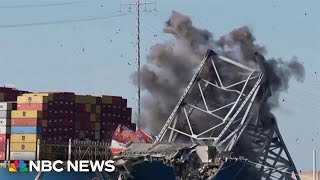 Ship that caused Baltimore bridge collapse lost power, new report shows