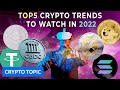 TOP 5 Crypto Trends To Watch and Invest in 2022 | CRYPTO TOPIC
