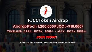 IG TOKEN Venta de #tokens de #JesusChristCoin Participa en el #airdrop de #FJCC y gana 3000 #token