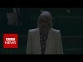 The moment the lights went out on MPs - BBC News