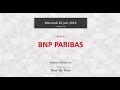 BNP PARIBAS ACT.A - BNP PARIBAS : excès baissier