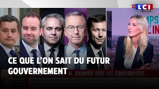 Ce que l&#39;on sait du futur gouvernement Barnier