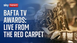 Watch live: TV stars walk the BAFTAs red carpet