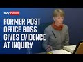Post Office Inquiry: Former Post Office boss Paula Vennells gives evidence - Day 2