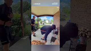Porch pirate steals package seconds after it’s delivered