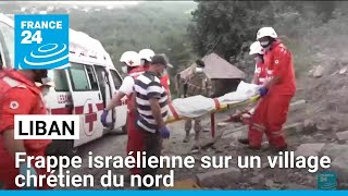 Liban : au moins 21 morts dans une frappe israélienne sur un village chrétien du nord