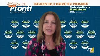 RATIO Emergenza gas, Elisabetta Gardini (FdI): &quot;Ulteriore debito è estrema ratio. Draghi si è mosso ...