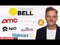 Opening Bell: Bitcoin, S&P 500, AMC, Walmart, Baidu, NIO, Tesla, Super Micro, Intuitive Surgical