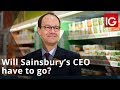 SAINSBURY (J) ORD 28 4/7P - Sainsbury’s-Asda merger is off | Will Sainsbury’s CEO have to go?