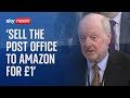 ASA INTERNATIONAL GRP. ORD GBP1 - 'Dead duck' Post Office should be sold to Amazon for £1, says campaigner Alan Bates